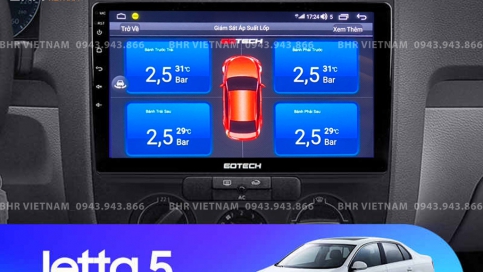 Màn hình DVD Android xe Volkswagen Jetta 2005 - 2010 | Gotech GT6 New